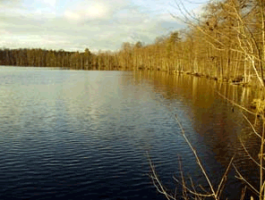 Озеро Круглец в декабре 2006 года